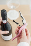UBERSTAR Budgie Bottle Opener Corkscrew: Blue