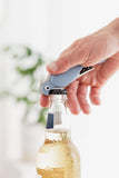 UBERSTAR Budgie Bottle Opener Corkscrew: Blue