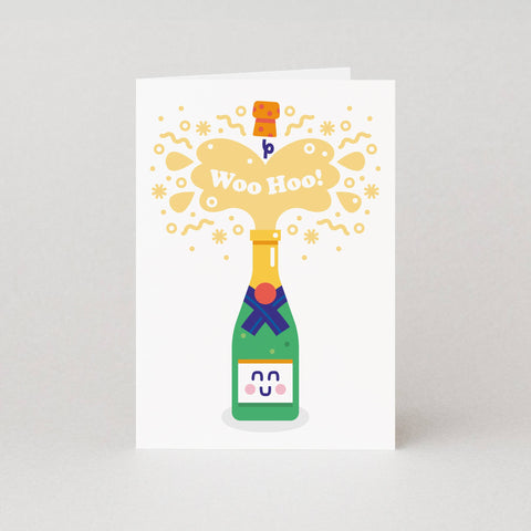 Woohoo Congratulations Card | Funny Wedding Greeting Card