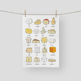 Cheese Lover Tea Towel