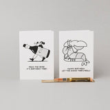 Lobster Roll Birthday Card | Lobster Birthday Greeting Card