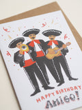 Happy Birthday Amigo Mariachi Birthday Card