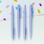 Today Is A Good Day Recycled Eco Ballpoint Pen Lilac