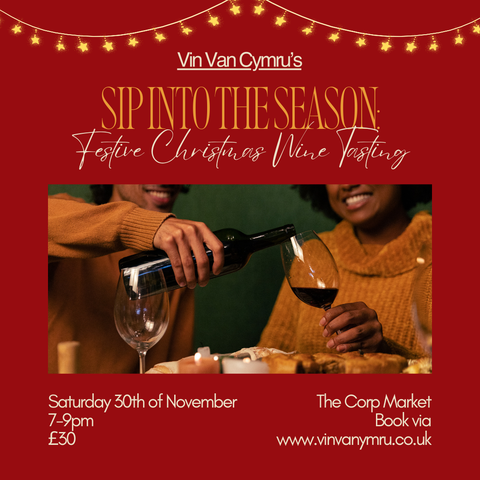 Sip into the Season: A Festive Christmas Wine Tasting - 30/11/24