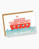 All Aboard Love Boat Card