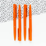 Organised As Fu*k Recycled Eco Ballpoint Pen | Orange