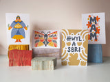 Penblwydd Hapus Floral Welsh Language Birthday Card