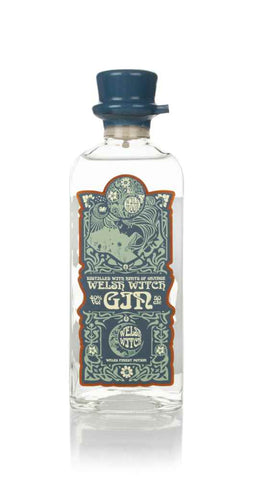 Welsh Witch Signature Dry Gin, 40% - 50cl